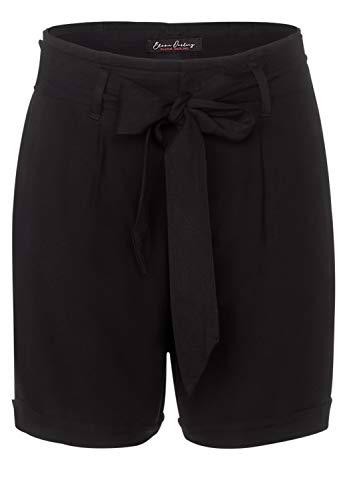 Street One 373048 Shorts Pantalones Cortos, Black, 40 para Mujer