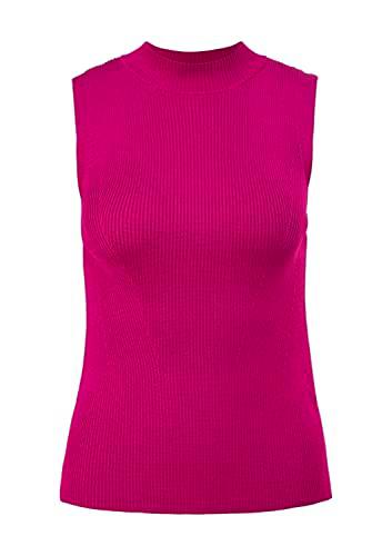 Comma Top Camisa Cami, 4487 Rosa Oscuro, 48 para Mujer