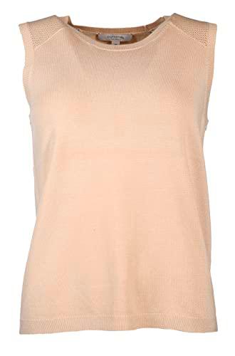 Comma Ci Top Camiseta sin Mangas, 8212 sandfarben, 34 para Mujer