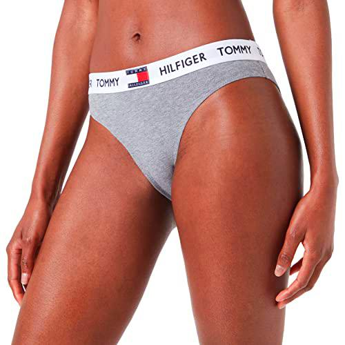 Tommy Hilfiger Bikini Logo Pattern, Medium Grey Heather