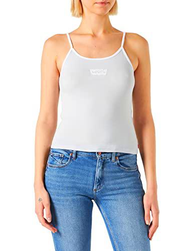 Levi's Graphic Planet Tank Top Mujer, Logo Arctic Ice/Bright White, L