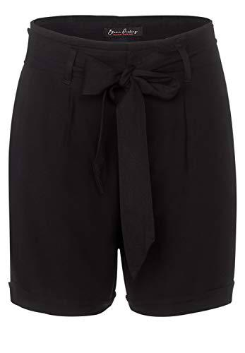 Street One 373048 Shorts Pantalones Cortos, Black, 38 para Mujer
