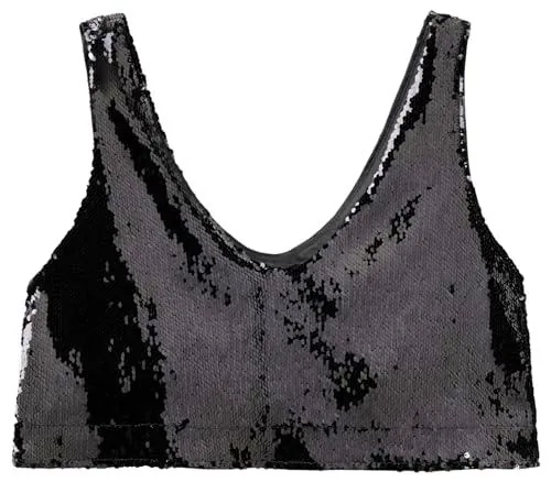 United Colors of Benetton Top 5ndedh00d Camiseta, Negro 904