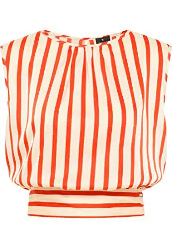 bridgeport Top, Red Cream, L para Mujer