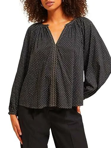 Scotch & Soda Camiseta Bordada con Mangas de Globo Top