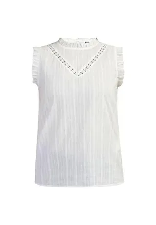 NALLY Blusa, Color Blanco, M para Mujer