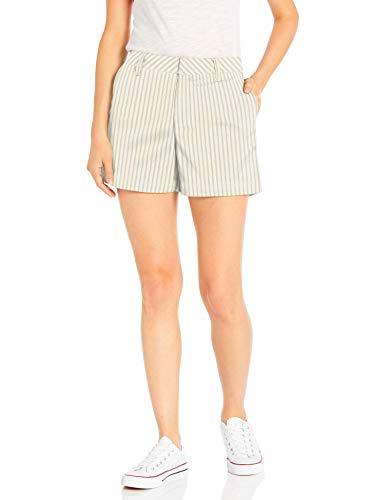 Goodthreads 4" Chino Short shorts, Cream/Indigo Stripe