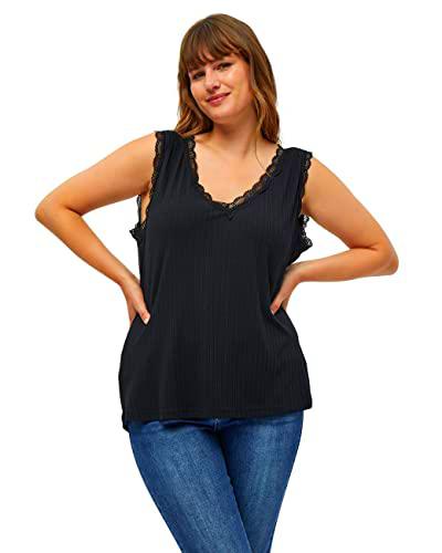 Peppercorn GAI Lace Top 4 Curva Superior de Encaje