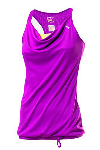 PUMA W TP Bubble Tank - Camiseta sin Mangas, Color Morado, Talla L