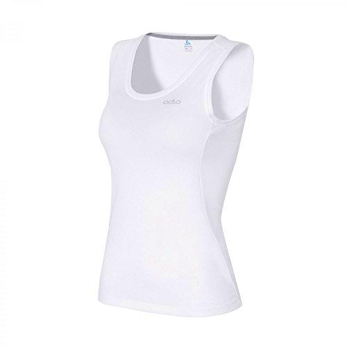 Odlo Singlet Sophie - Camisa/Camiseta para Mujer, Color Blanco, Talla M