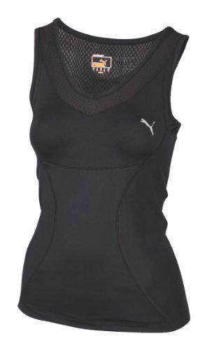 PUMA Tank - Camiseta para Mujer, tamaño S, Color Negro