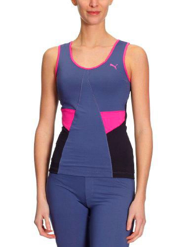 PUMA - Camiseta para Mujer, tamaño XL, Color Azul Oscuro