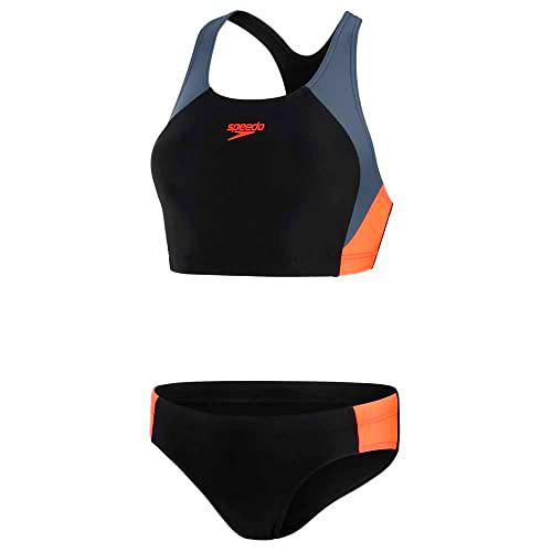 Speedo Bikini de 2 Piezas Splice con Bloques de Color Mujer