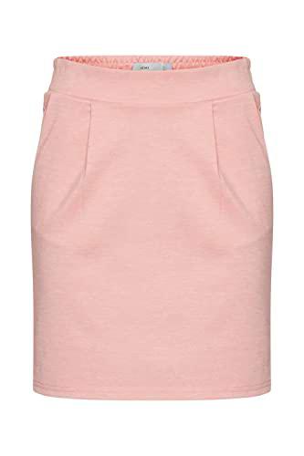 ICHI Ihkate SK Falda Informal de Negocios, Rose Smoke MLG (12524)