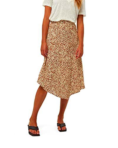 Peppercorn Denja Jasmina Skirt, Falda para Mujer, Multicolor (4003 Vanila Custard Creme), S