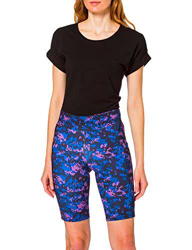 Urban Classics Ladies High Waist Tech Cycle Shorts Pantalones Cortos de Yoga