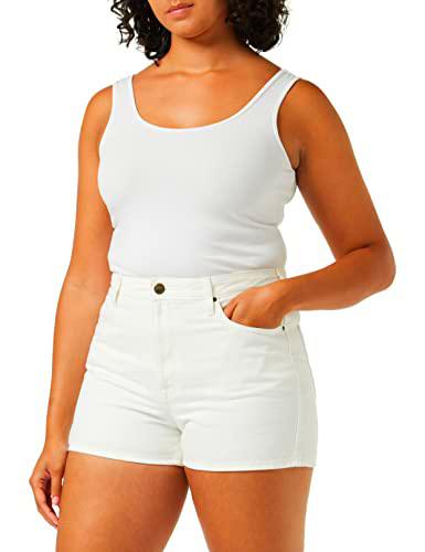 Lee Carol Short Pantalones Cortos, Enjuague, 31W Regular para Mujer