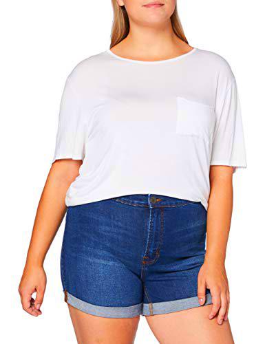 Urban Classics Shorts Ladies 5 Pocket Slim Fit Denim Kurze Hose Pantalones Cortos