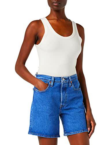 Levi's 501 Mid Thigh Short S Pantalones Cortos, Salsa Charleston Shadow-Sombra