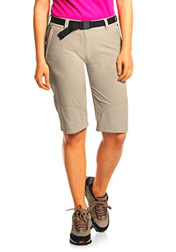 maier sports Bermuda Long El. Lawa - Pantalones Cortos para Mujer