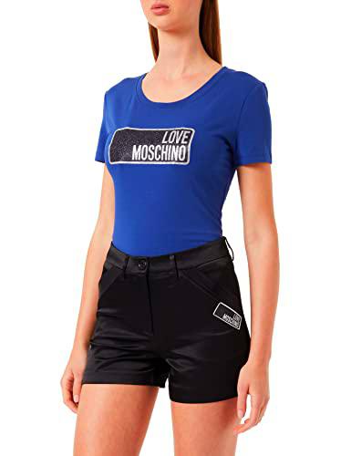 Love Moschino Viscose Short Pantalones Cortos Informales