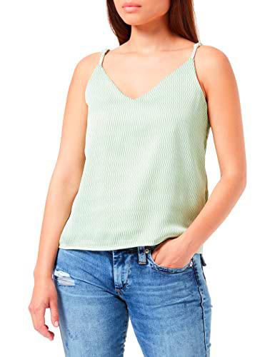 Jack &amp; Jones Jjxx Jxmalia Noos-Top de satén, Color Verde