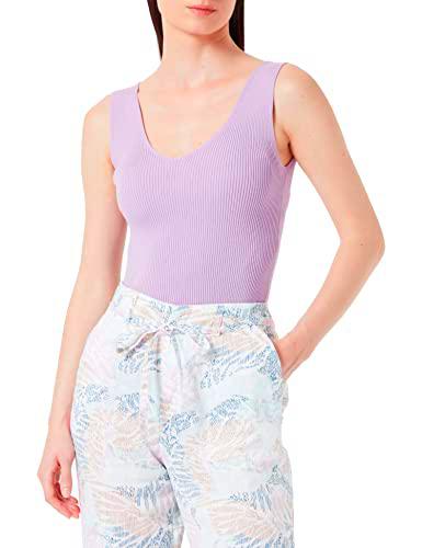 s.Oliver Top Camiseta sin Mangas, Lavanda, 48 para Mujer