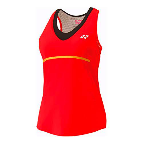 YONEX, Tank-Top Damen-Rot, Weiß, XL Ropa de Abrigo