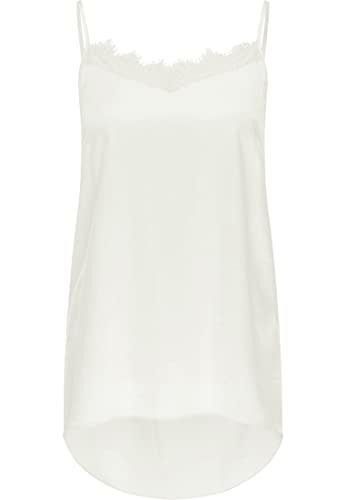 DreiMaster Klassik Top, Color Blanco, M para Mujer