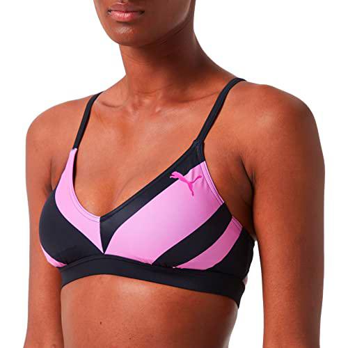 PUMA Swimwear Heritage Stripe Top Parte Superior de Bikini