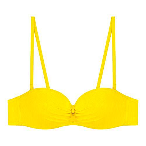 Cherry Beach Long Beach Bikini, Limón, 90 B para Mujer