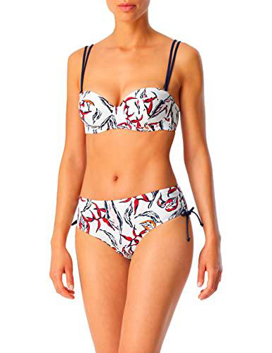 Schiesser Conjunto de Bikini Bandeau para Mujer, Multicolor 1