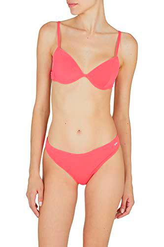 Emporio Armani Bikini para Mujer con Logotipo de Lover Esculpture Conjunto, Coral, L