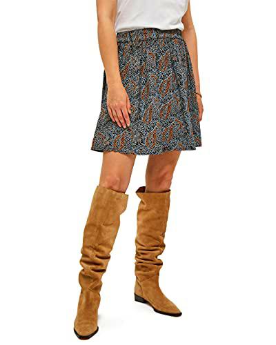 Desires Hayden Skirt, Falda para Mujer, Multicolor (9461P Frost Grey PR), XS