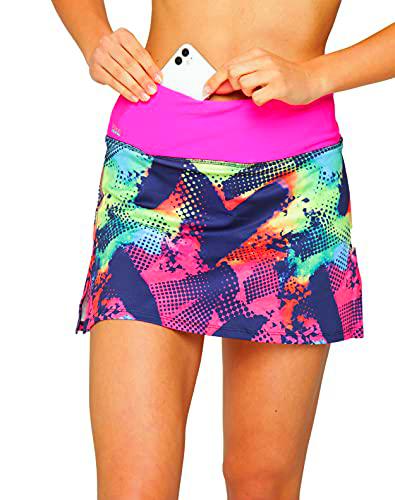 Formbelt® - Variosports Skirt Sports Falda Deportiva para Mujer Integrado para Guardar teléfonos móviles de hasta 6,5&quot;
