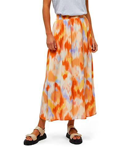 Minus Falina Skirt, Falda para Mujer, Multicolor (9420 Pink flamingo Tie Dye), 38