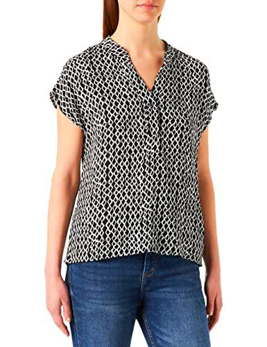 Desires Judi Top, Camiseta para Mujer, Multicolor (9000P BLACK PR), XL