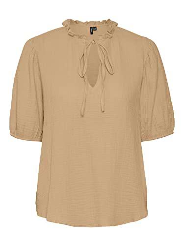 VERO MODA VMNATALI NIA 2/4 Wide Top WVN Camiseta sin Mangas