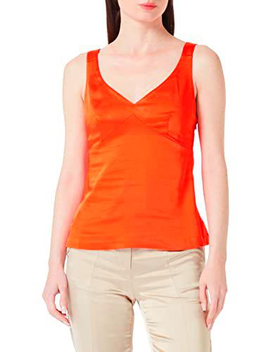 United Colors of Benetton Top 50v4dh009 Camiseta, Rojo 1g9