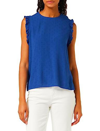 United Colors of Benetton Top 5m8fdq04h Camiseta, Azul 2g6