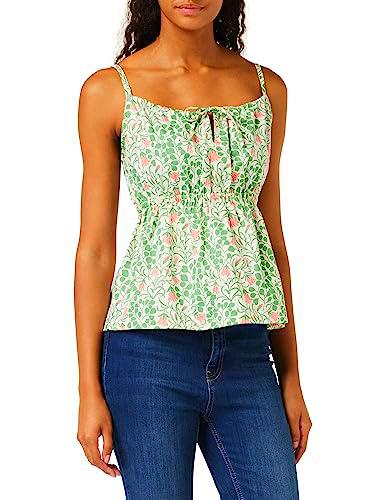 People Tree V&amp;a Harebell Top Camisa Cami, Colorido