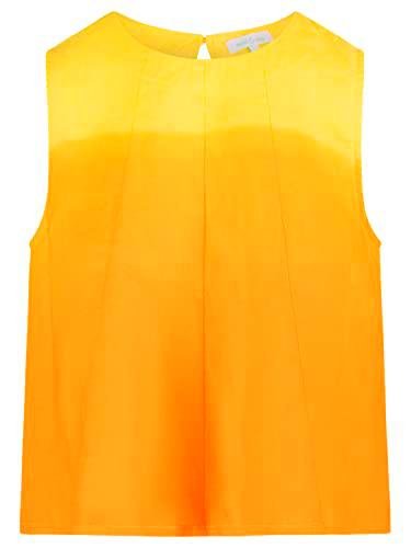 Mint &amp; Mia Top Tops (Punto), Amarillo-Naranja, 40 para Mujer