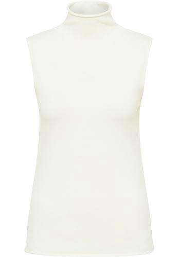 ALARY Top de Punto, Color Blanco, M-L para Mujer