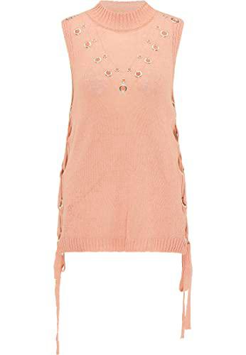 myMo ROCKS Top de Punto, Color Carne, XS/S para Mujer