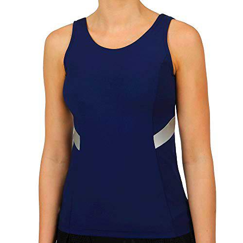 Tonic, Elata Camiseta de Tirantes Mujer-Dunkelblau