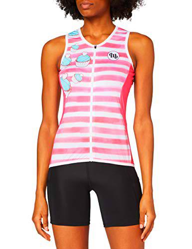 MB WEAR Tank Top Woman Pastry M Camiseta, Mujer, Multicolor, Estandar