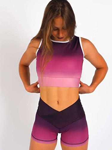 SWEDISH FALL LIFTING ATHLETES - Top para Mujer, Color Morado