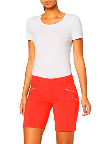 Columbia Peak to Point Pantalones Cortos, Mujer, Red Coral, Cora, 6/8